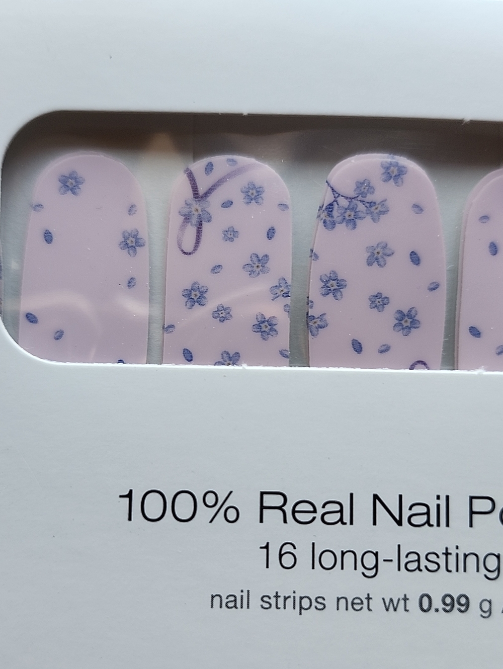 👉*NWT* COLOR STREET "FOREVER LOVED" 100% NAIL POLISH STRIPS ~LAVENDER ~USA